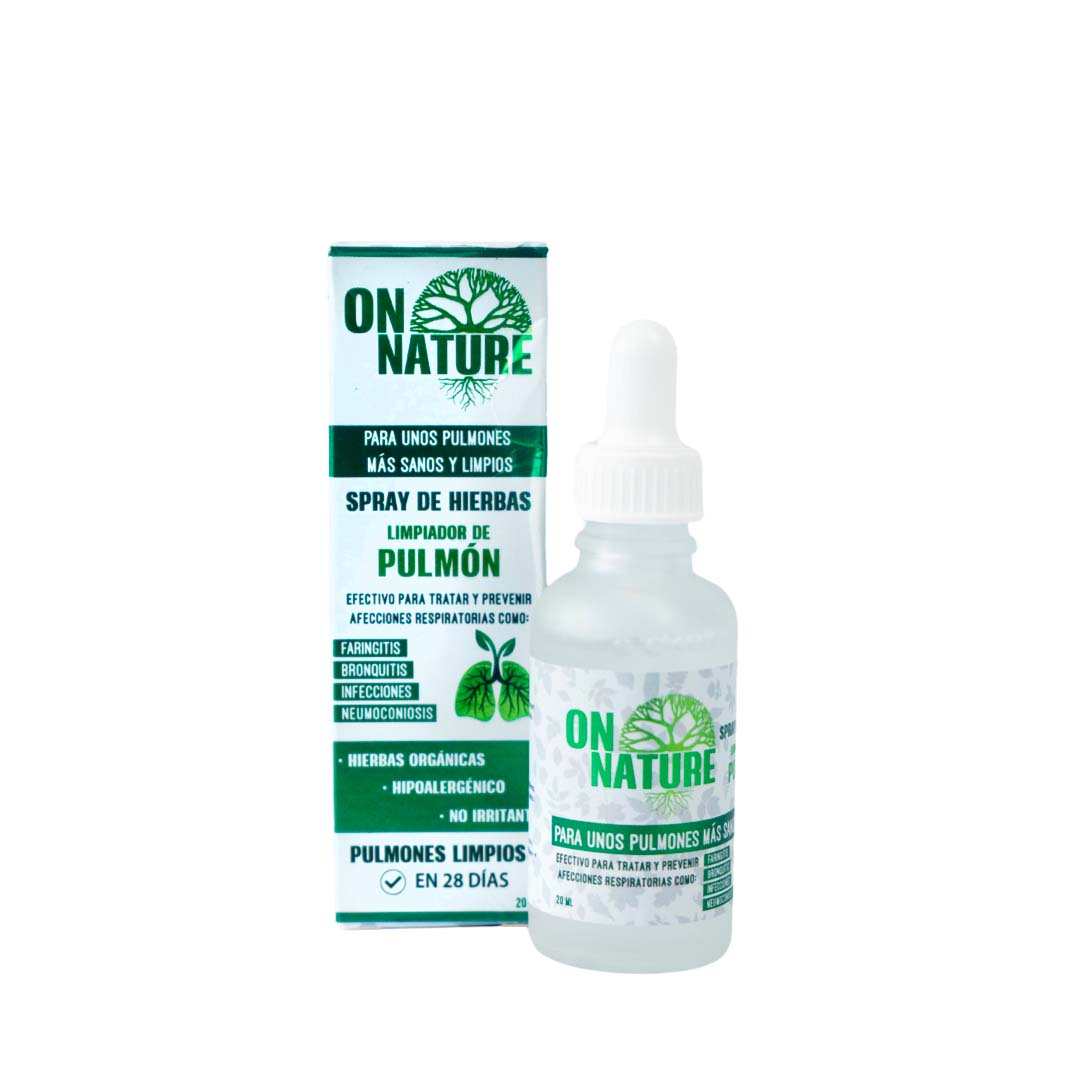 On Nature Aerosol Nasal - Spray de Hierbas Limpiador de Pulmón